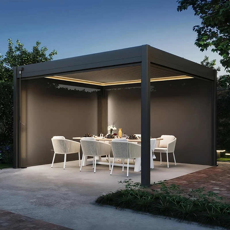 Aluminium Gazebo With Louvered Roof best Aluminium Gazebo With Louvered Roof best
