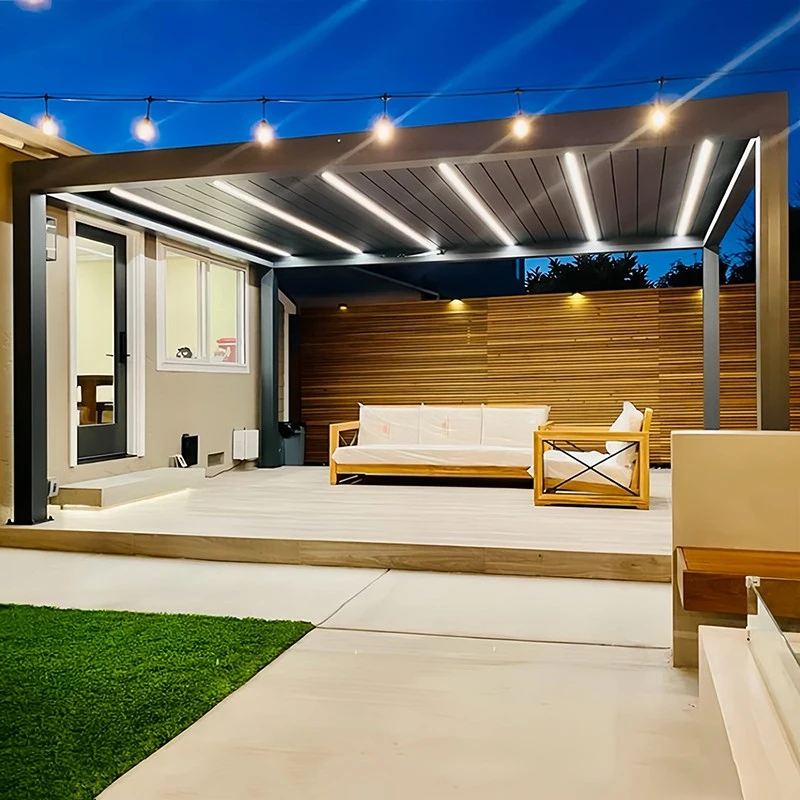 Aluminum Louver Pergola high quality Aluminum Louver Pergola high quality