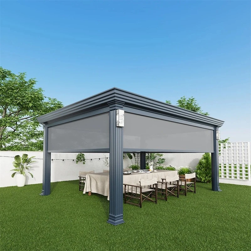 Louvered Pergola With Sides suppliers Louvered Pergola With Sides suppliers